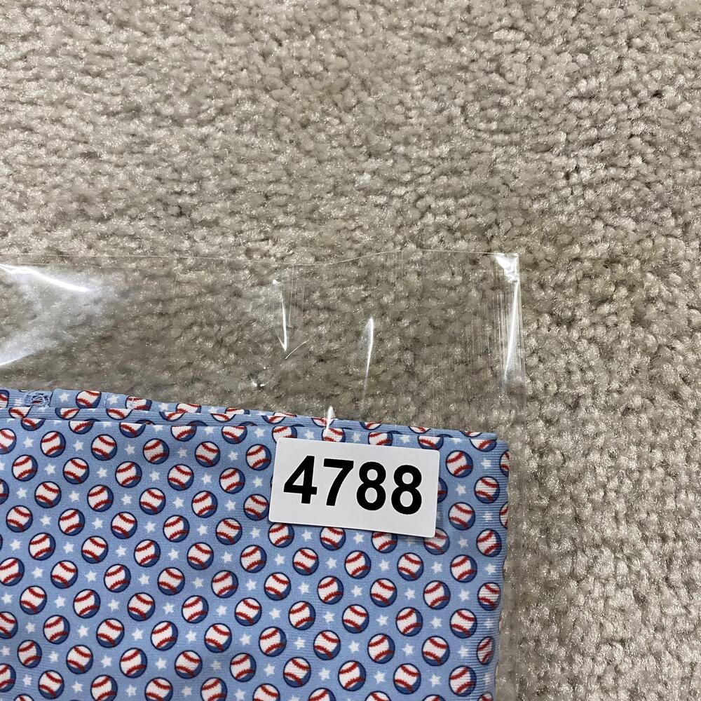Vineyard Vines Polo Shirt Boys XL Blue Baseball Stars Sankaty On-The-Go USA - Picture 7 of 7